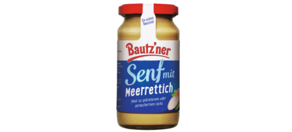 Bautz'ner Senf mit Meerrettich 