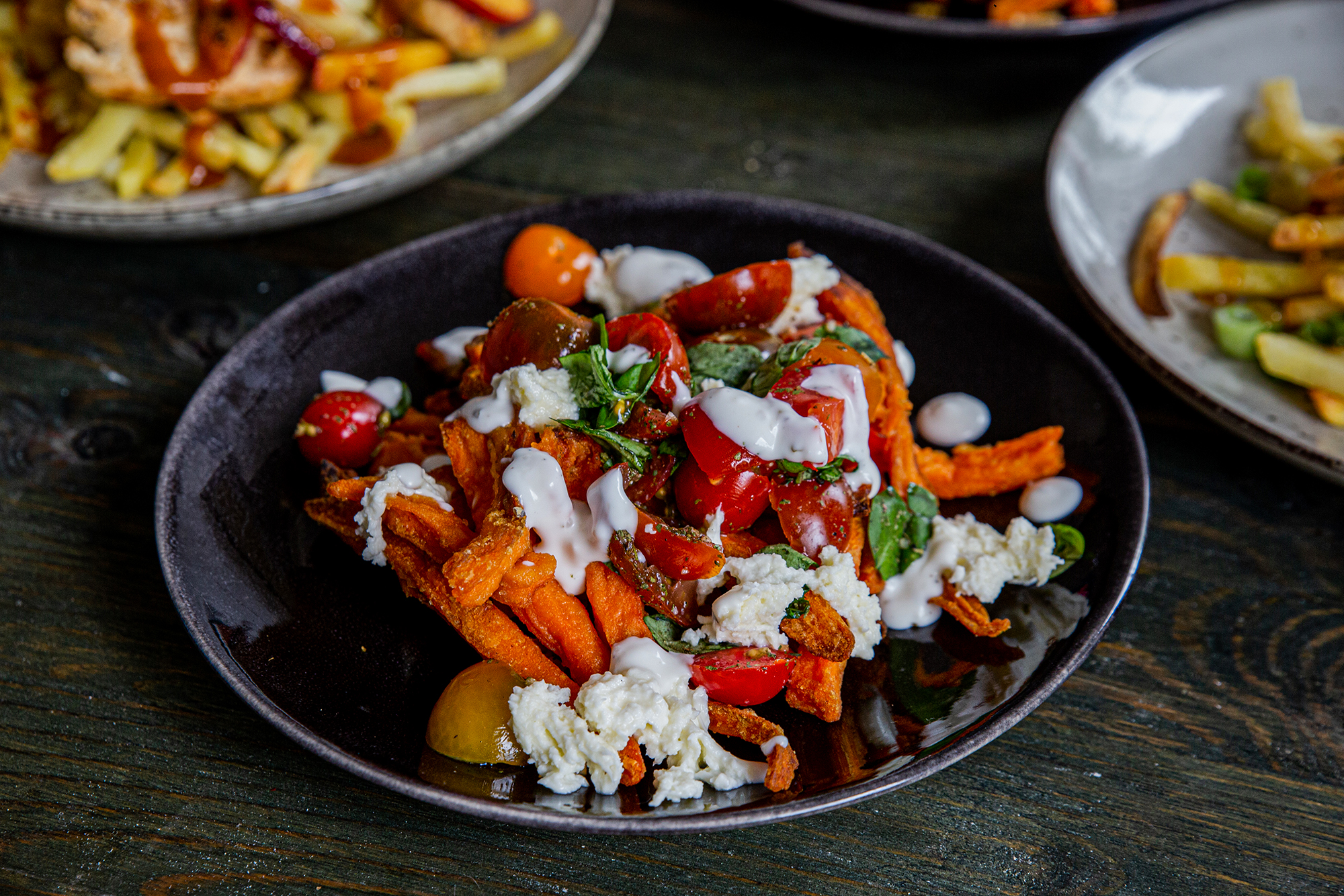 Rezept, Gericht von Develey: Knoblauch Fries mit Knoblauch Sauce